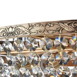 Kristallivalaisin Maytoni Diamant Crystal Palace 14-G 800 mm antiikkikulta