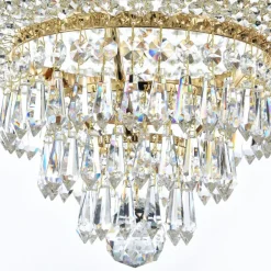 Kristallivalaisin Maytoni Diamant Crystal Palace 06-G 500 mm antiikkikulta