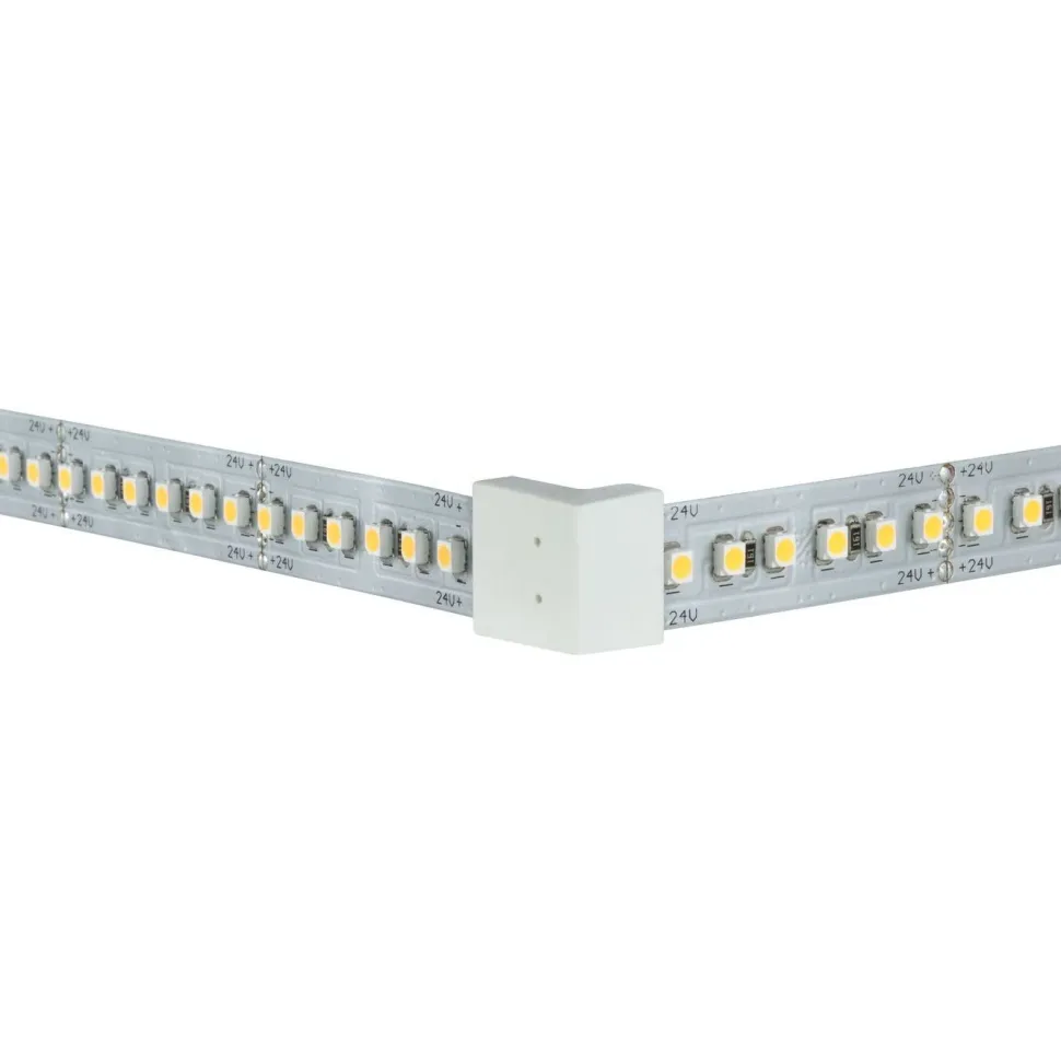 Kulmaliitin Paulmann MaxLED, 17x16mm, max.144W, valkoinen