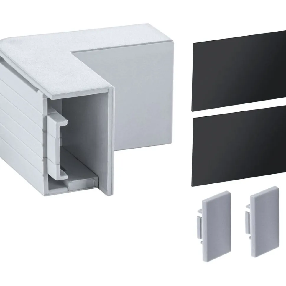 Kulmaliitin Paulmann LumiTiles Top Cover, 40x40mm