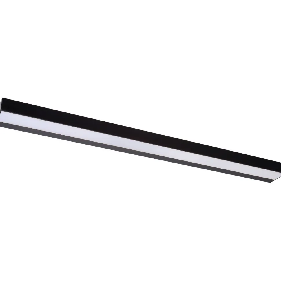 Kylpyhuoneen LED-seinävalaisin Lucide Alexa 60cm, 3000K, musta