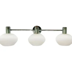Kylpyhuoneen seinävalaisin Aneta Lighting Elba 3-osainen, musta