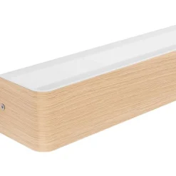 Kylpyhuoneseinävalaisin Eglo Sania 6 LED IP44 puu/valkoinen