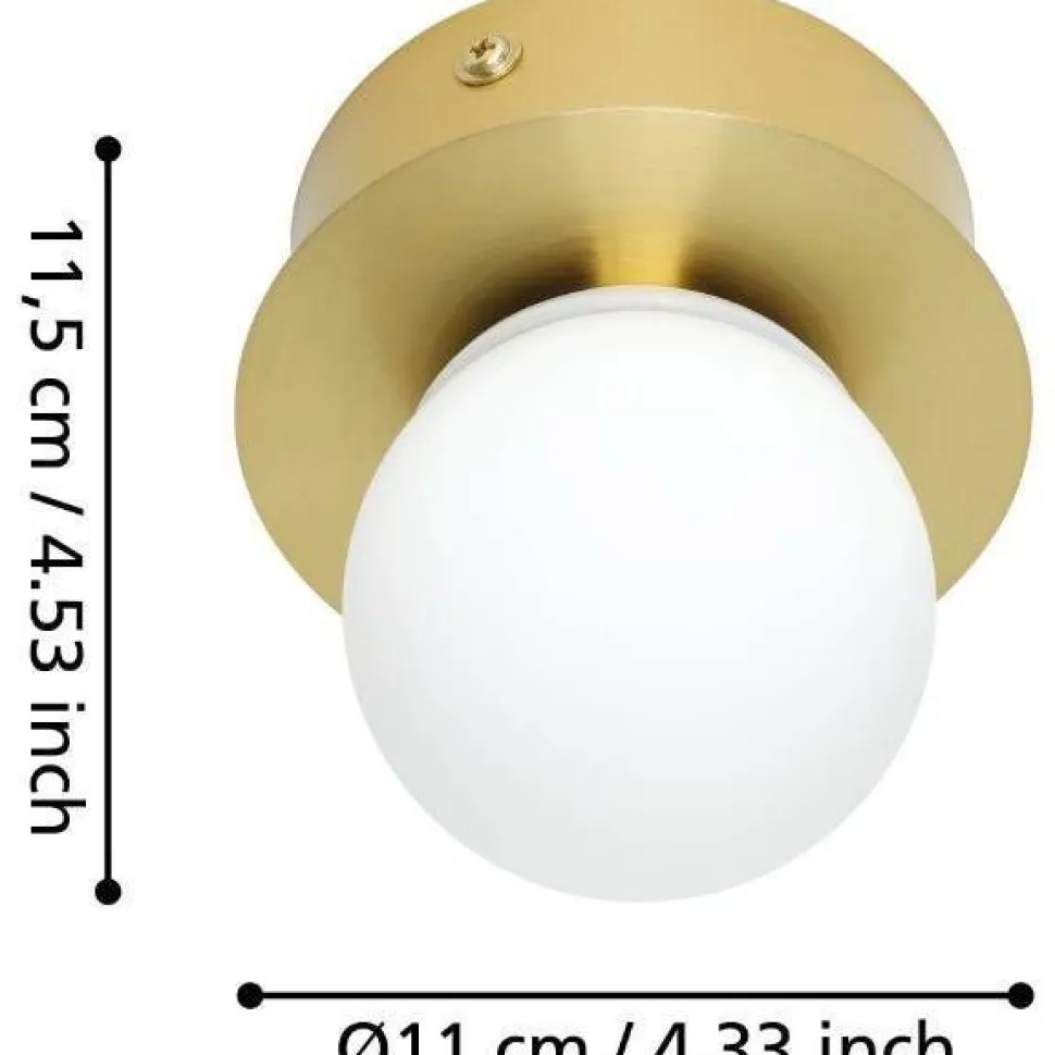 Kylpyhuonevalaisin Eglo Mosiano LED IP44 musta