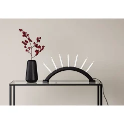 Kynttelikkö Venture Home Kebnekaise, 55cm, vihreä/valkoinen