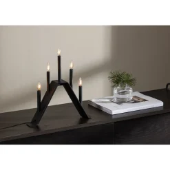 Kynttelikkö Venture Home Åre, 32cm, beige