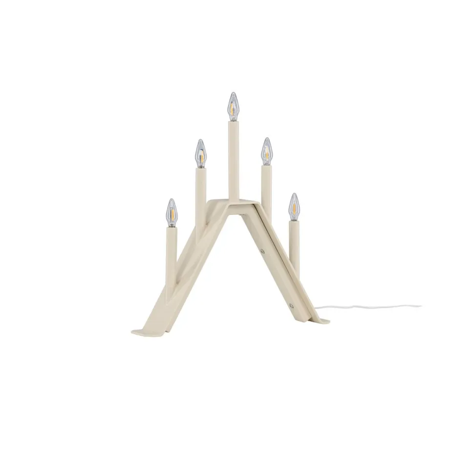 Kynttelikkö Venture Home Åre, 32cm, beige