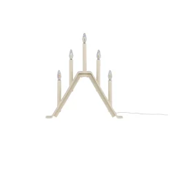 Kynttelikkö Venture Home Åre, 32cm, beige