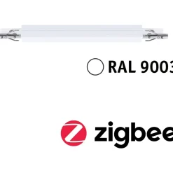 Kytkentä-/himmennysadapteri Paulmann URail Zigbee 3.0 240x21mm max. 50W mattakromi