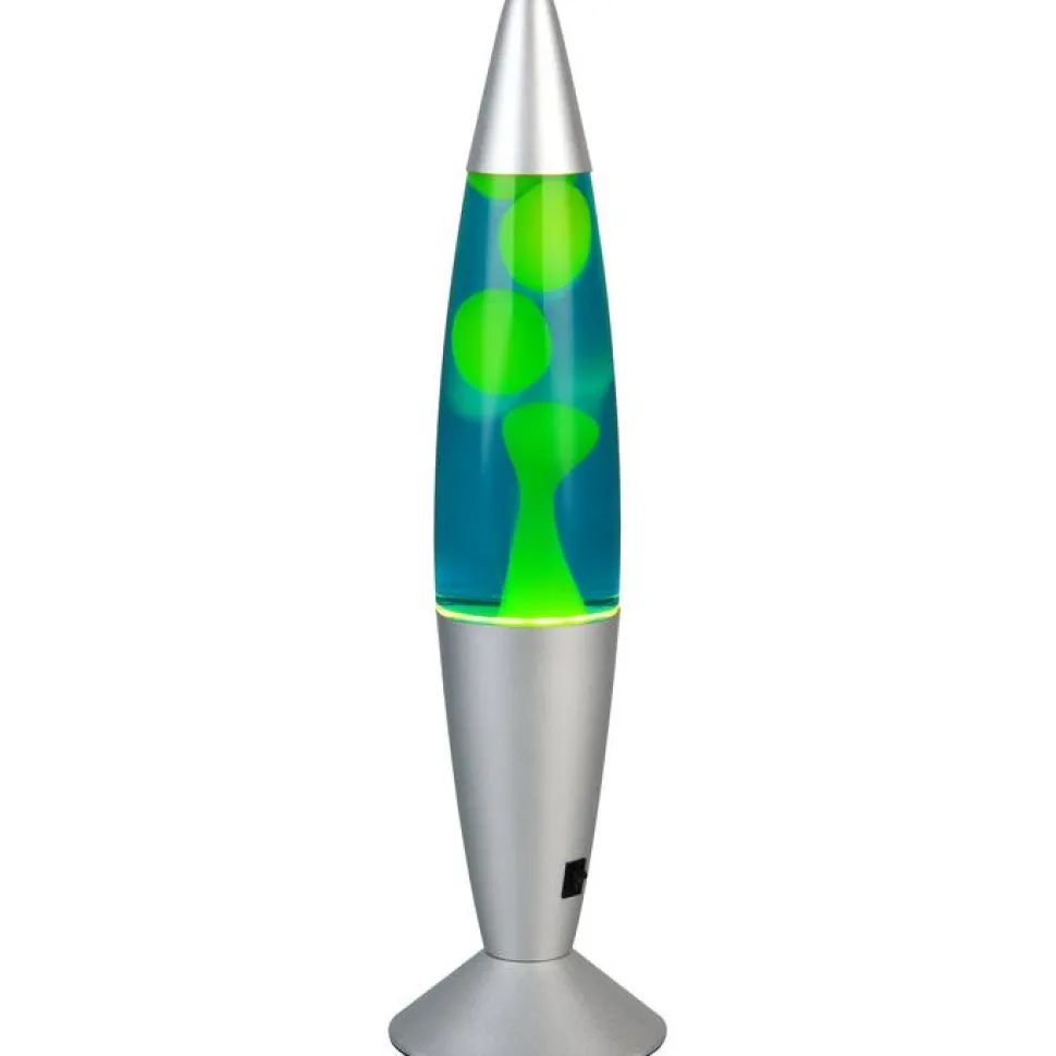 Laavalamppu Trio Vesuv 41.5cm LED 3000K keltainen
