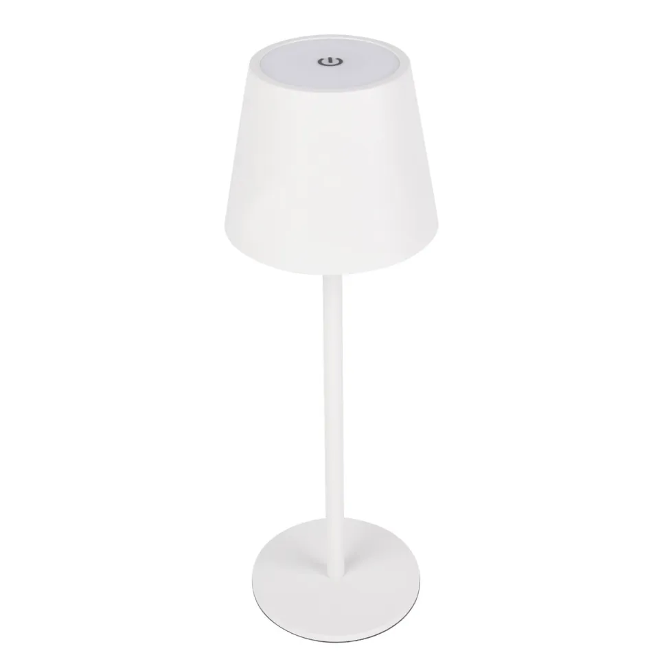 Ladattava LED-pöytävalaisin LED Energie Praha, 3CCT, himmennettävä