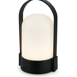 Ladattava pöytävalaisin Heat retkivalo LED himmentimellä 15.5cm musta