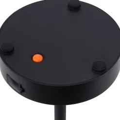 Ladattava pöytävalaisin Heat Terde LED 38cm IP44 himmennettävä valkoinen