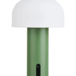 Ladattava pöytävalaisin House Nordic Soham, sisä- ja ulkokäyttöön, IP44, 3.7V, 1800mAh, vihreä