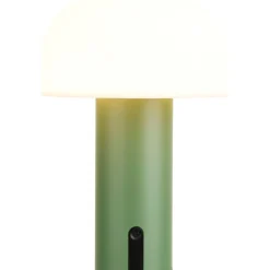 Ladattava pöytävalaisin House Nordic Soham, sisä- ja ulkokäyttöön, IP44, 3.7V, 1800mAh, vihreä