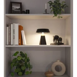 Ladattava pöytävalaisin Paulmann Lirox IP44 White Switch, musta/samppanja