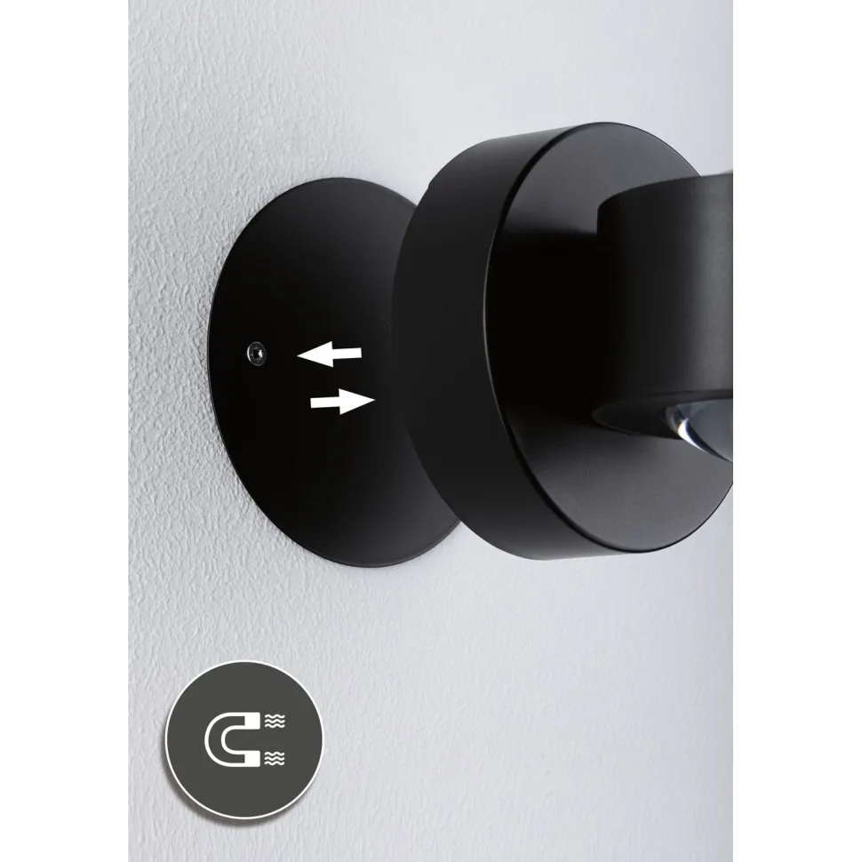 Ladattava seinävalaisin Paulmann Zorik LED IP44 100mm 2700K 2x1.1W, himmennettävä
