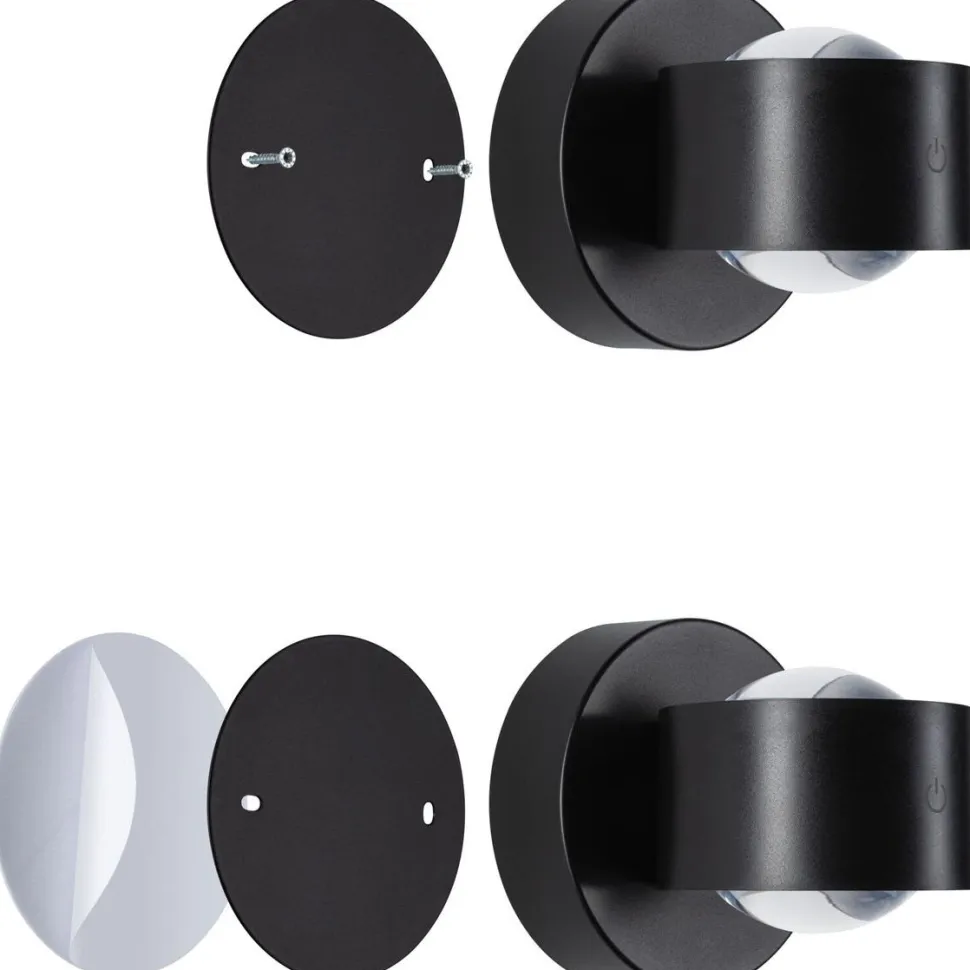 Ladattava seinävalaisin Paulmann Zorik LED IP44 100mm 2700K 2x1.1W, himmennettävä