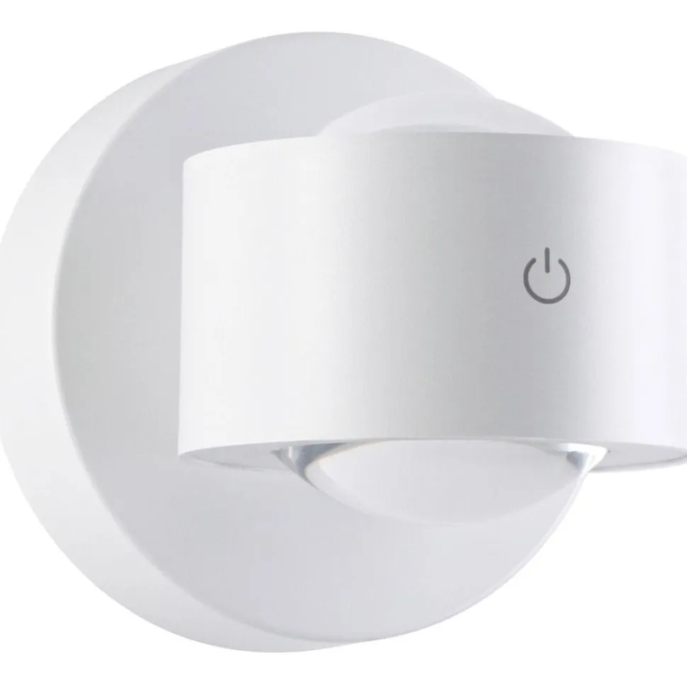 Ladattava seinävalaisin Paulmann Zorik LED IP44 100mm 2700K 2x1.1W, himmennettävä