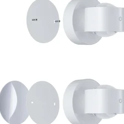 Ladattava seinävalaisin Paulmann Zorik LED IP44 100mm 2700K 2x1.1W, himmennettävä