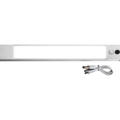 Ladattava valaisin Savo Moli sensorilla 300x40mm 2.5W 4000K magneettikiinnitys alumiini