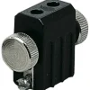 Lamppukannatin GX5.3 12V 50W 978.45 musta vaijerijärjestelmään