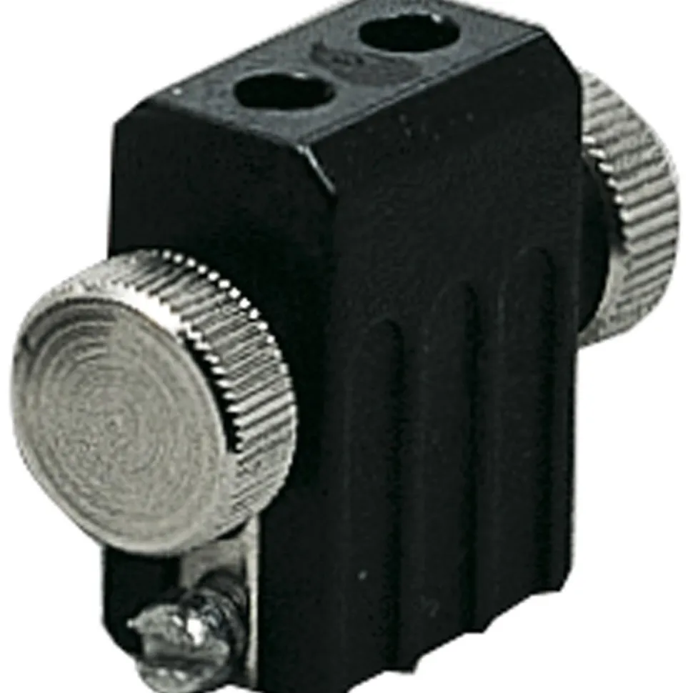 Lamppukannatin GX5.3 12V 50W 978.45 musta vaijerijärjestelmään