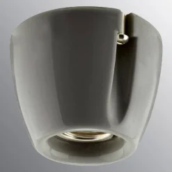 Lampunkanta Ifö Electric Basic posliinia suora harmaa IP20