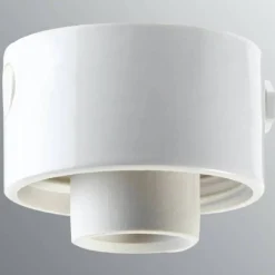 Lampunkanta Ifö Electric suora valkoinen pinta-asennettavalle johdolle IP54