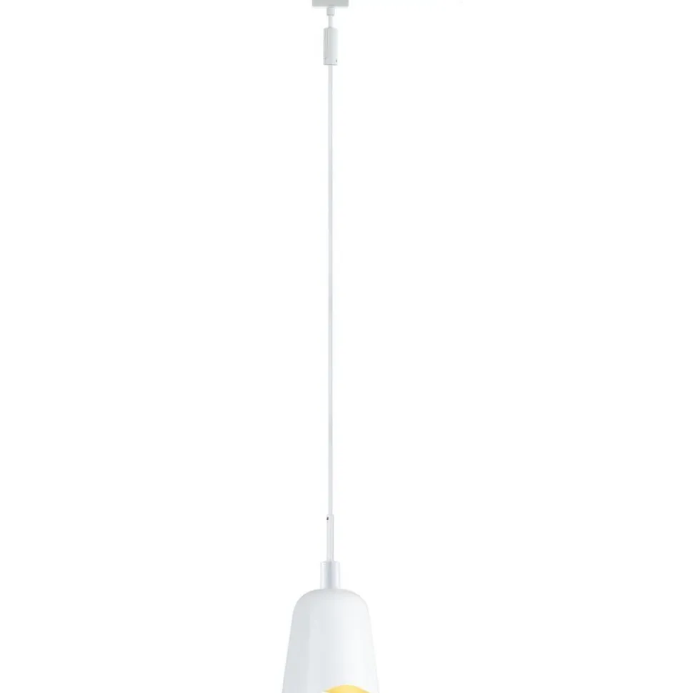 Lampunvarjostin Paulmann URail DecoSystems Alvaro, 144mm, mattakromi/valkoinen