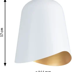 Lampunvarjostin Paulmann URail DecoSystems Alvaro, 144mm, mattakromi/valkoinen