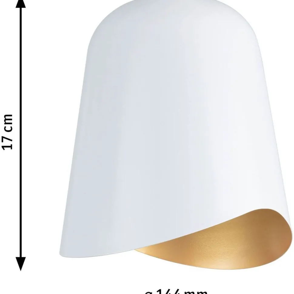 Lampunvarjostin Paulmann URail DecoSystems Alvaro, 144mm, mattakromi/valkoinen