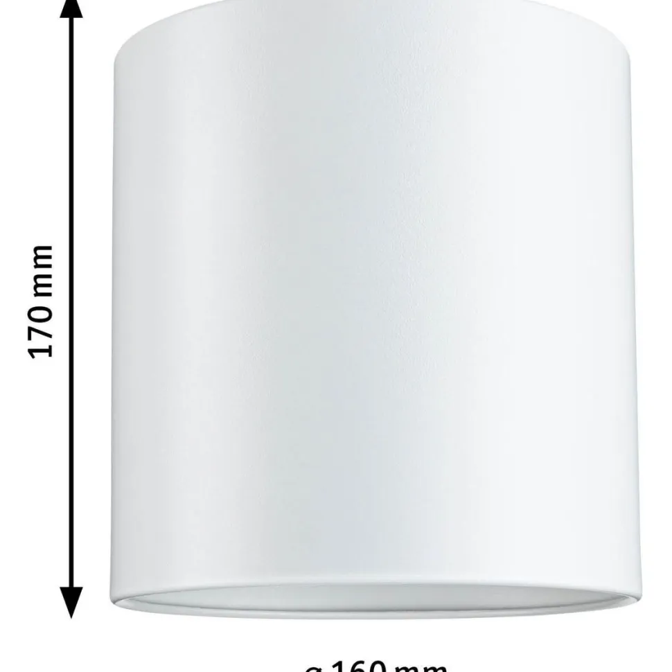 Lampunvarjostin Paulmann URail 2Easy Tallis, 16cm, mattavalkoinen