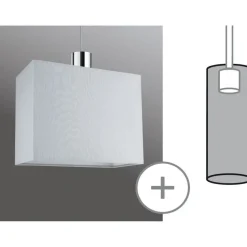 Lampunvarjostin Paulmann URail 2Easy Verona, 250x130mm, harmaa