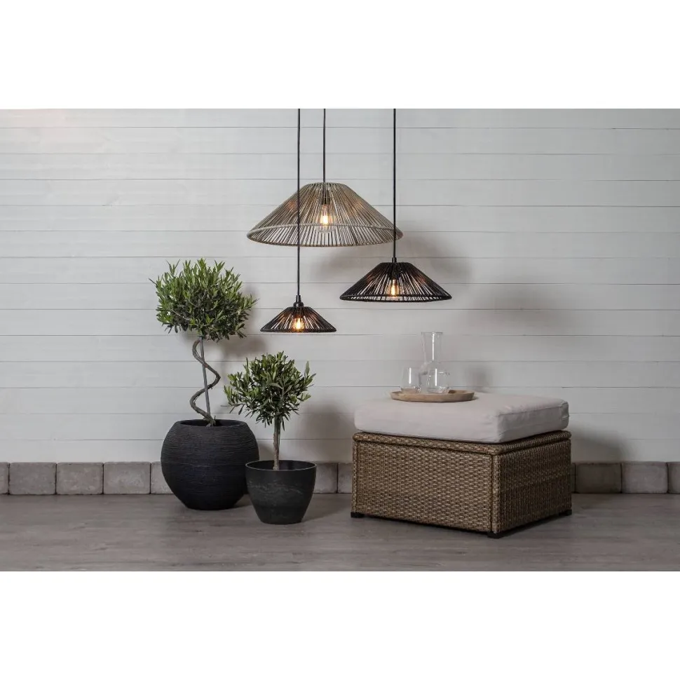 Lampunvarjostin Star Trading Vide Ø580mm beige