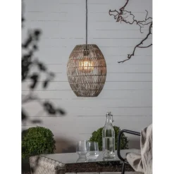 Lampunvarjostin Star Trading Linde Ø300mm beige