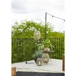 Lampunvarjostin Star Trading Linde Ø240mm beige