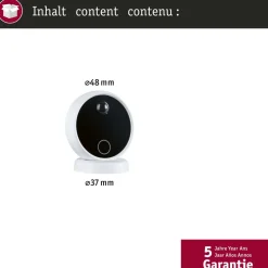 Langaton kosketus- ja liiketunnistinlähetin Paulmann MaxLED PIR & Touch valkoinen/musta