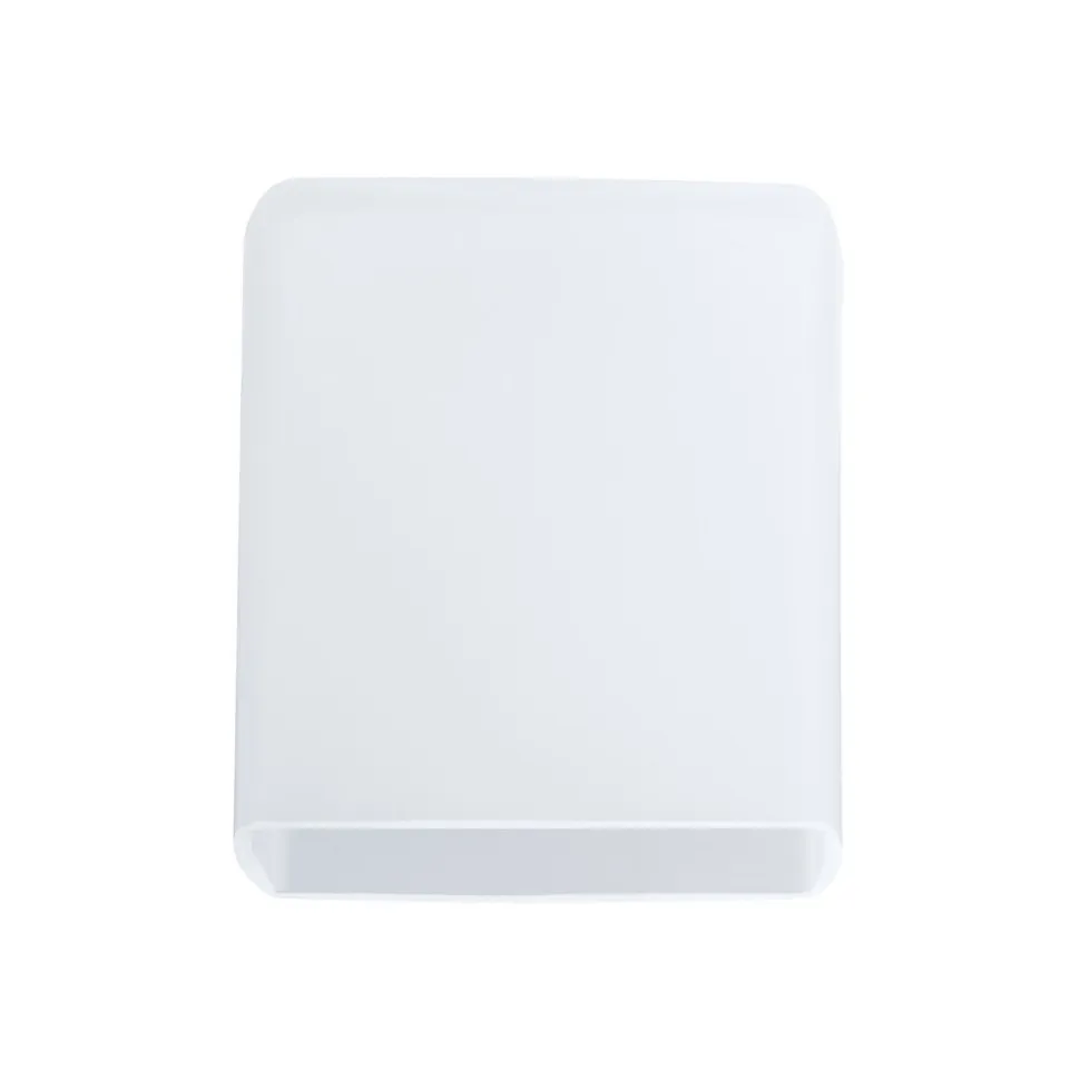 Lasikupu DecoSystems Quad Ø 75x80 mm valkoinen