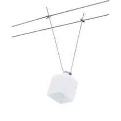 Lasikupu DecoSystems Quad Ø 75x80 mm valkoinen