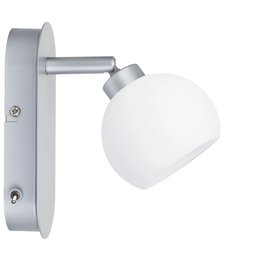 Lasikupu DecoSystems Wolbi Ø 90x70 mm opaali
