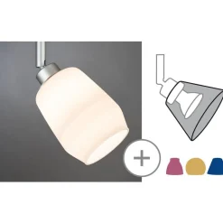 Lasikupu Paulmann URail DecoSystems Vento, 8cm, satiinilasi
