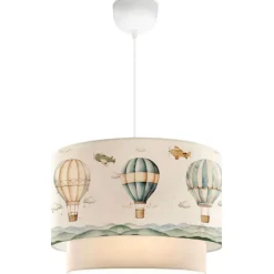 Lastenhuoneen riippuvalaisin Linento Lighting 241678 valkoinen