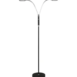 Lattiavalaisin Aneta Lighting Hero 130cm kaksiosainen LED 3000K musta/kromi