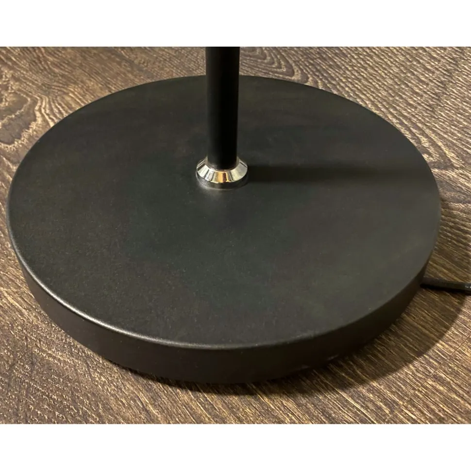 Lattiavalaisin Aneta Lighting Hero 130cm kaksiosainen LED 3000K musta/kromi
