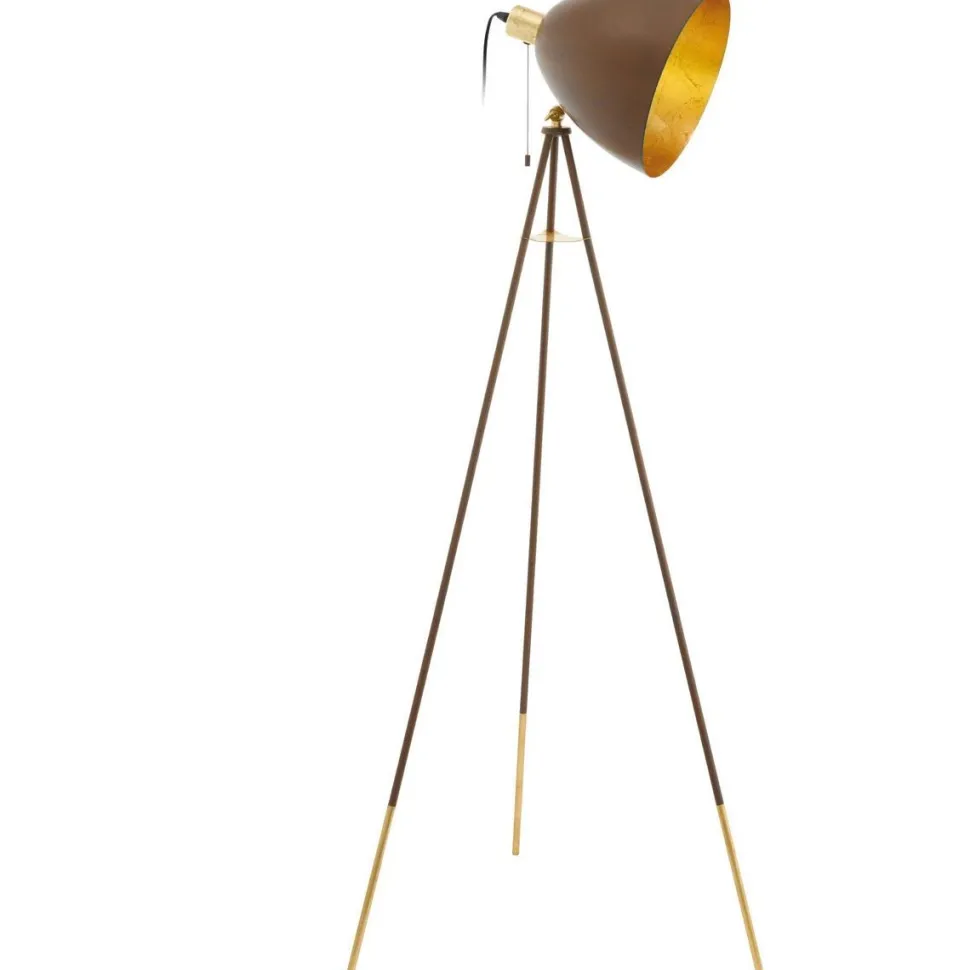 Lattiavalaisin Eglo Vintage Chester 1 149,5cm ruskea