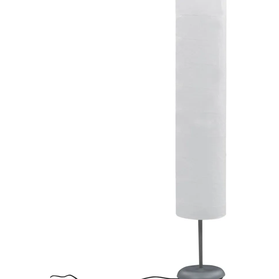 Lattiavalaisin jalustalla 121 cm valkoinen e27