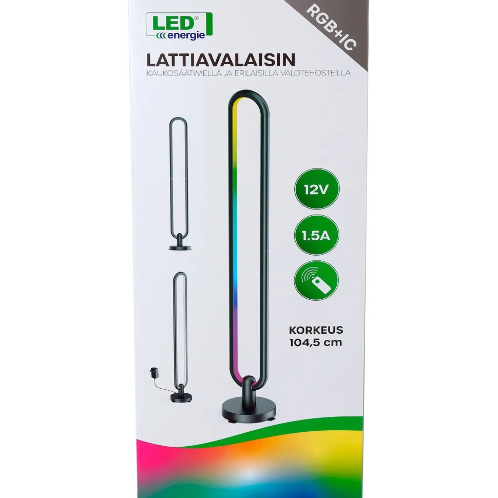 Lattiavalaisin LED Energie 104.5cm RGB+IC kaukosäädin