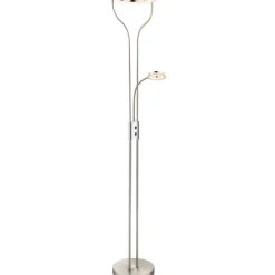Lattiavalaisin lukuvalolla Globo Ebro, 20W, 3000K, musta