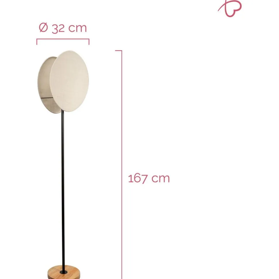 Lattiavalaisin Paulmann Pauleen Boho Darling, E27, beige